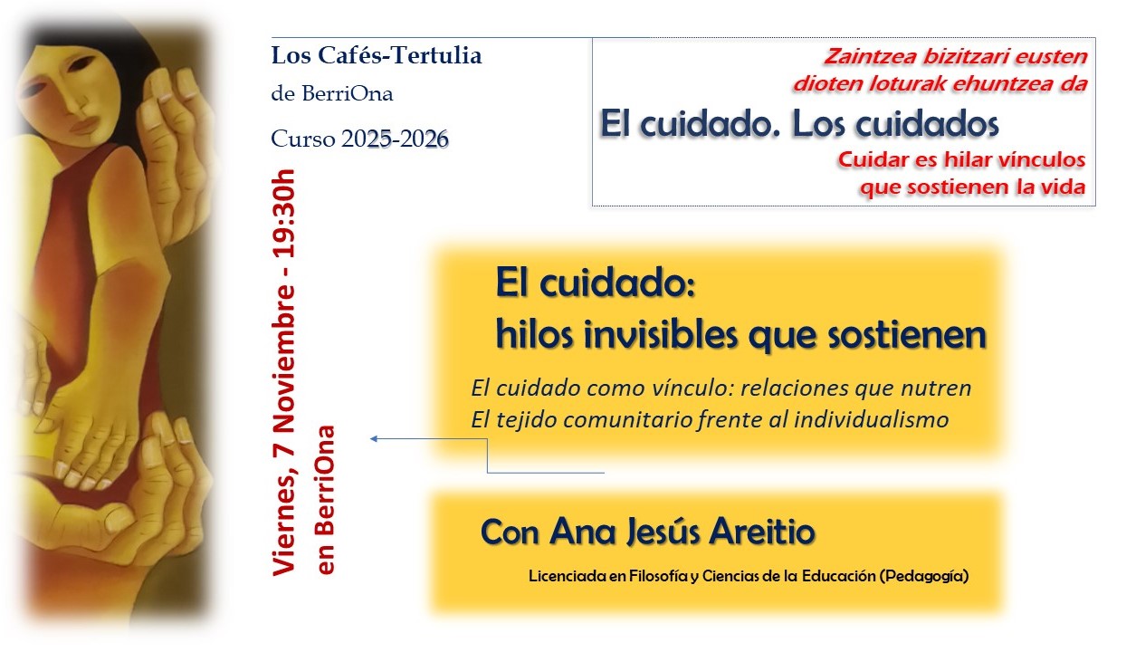 imagen CaféTertulia con... Ana Jesús Areitio